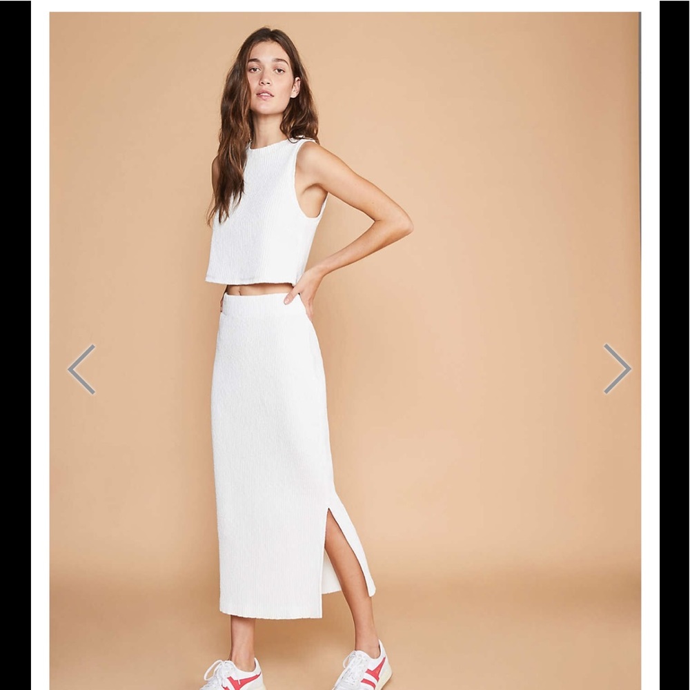 ISO: Lou & Grey Two Piece: Crop Top and Midi Skirt